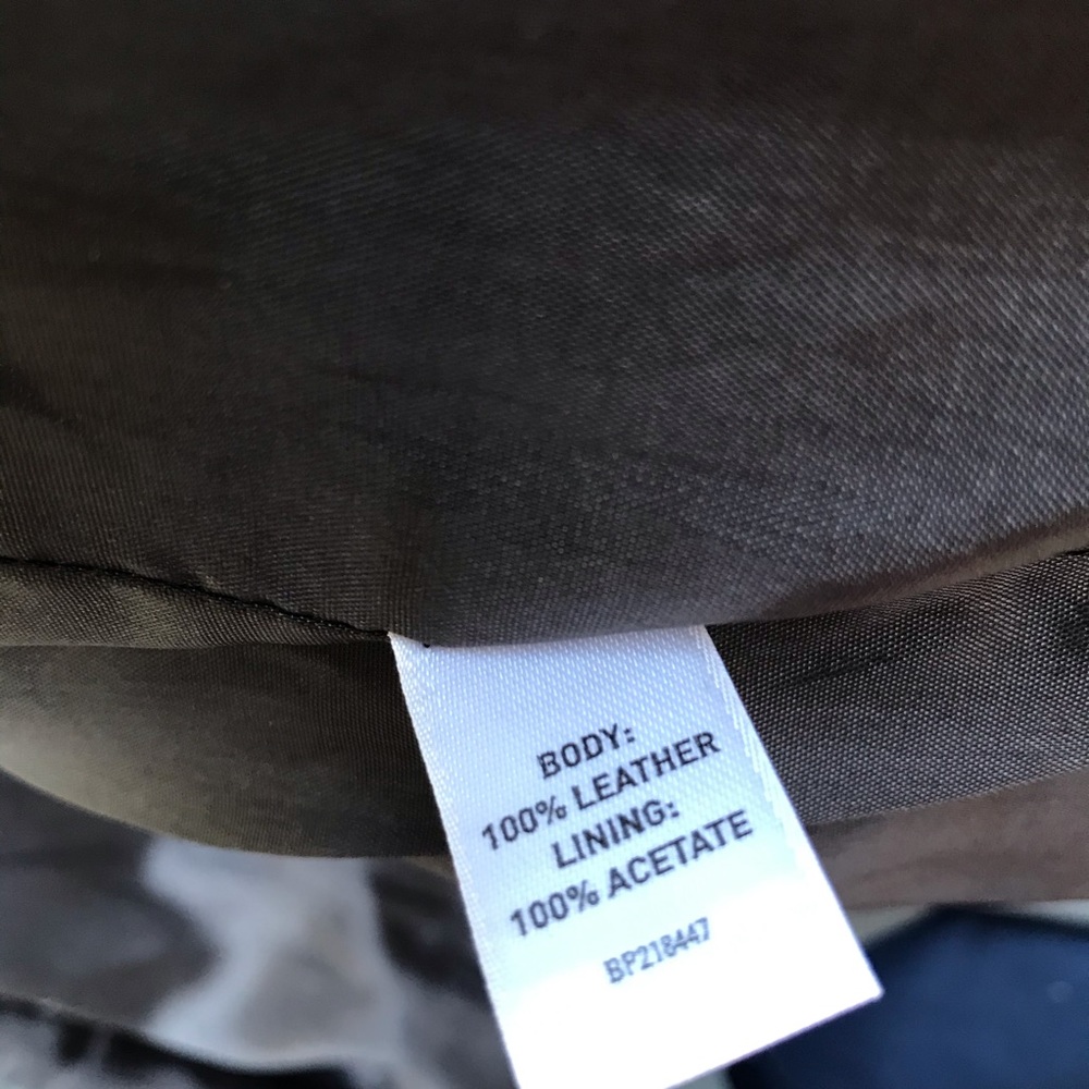 Grey Leather Jacket - image 5